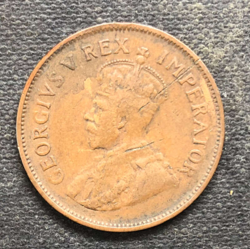 HALF PENNY 1928 UNION OF SOUTH AFRICA
