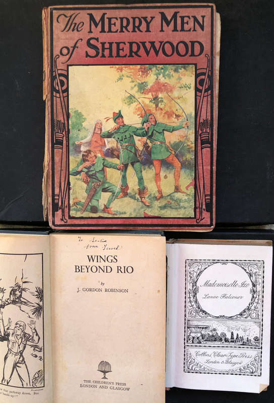 MERRYMEN OF SHERWOOD 1929 WINGS BEYOND RIO BY ROBINSON MADEMOISELLI IXE BY FALCONER