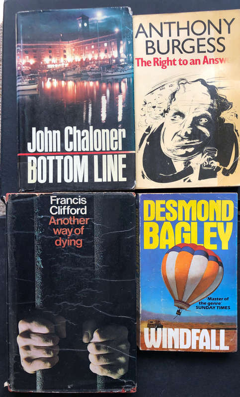 Bottom Line by John Chaloner The Right to an Answer by Anthony Burgess Windfall by Desmond Bagley...
