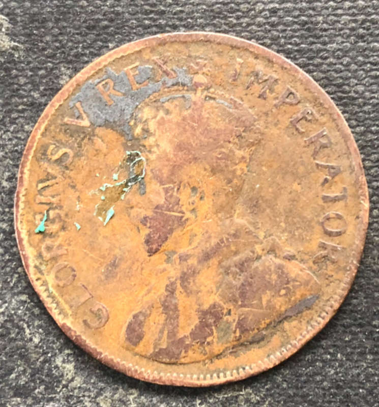 PENNY 1924 UNION OF SOUTH AFRICA