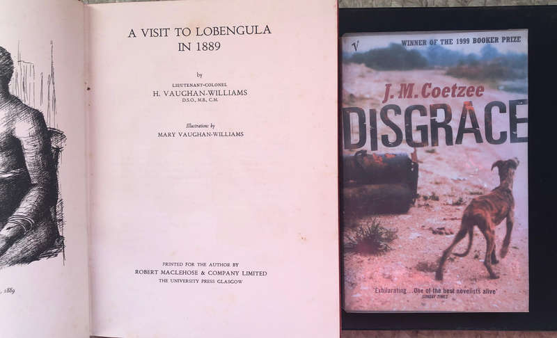 A Visit to Lobengula by Vaughan-Williams and Disgrace by Coetzee Collection of 2 Books