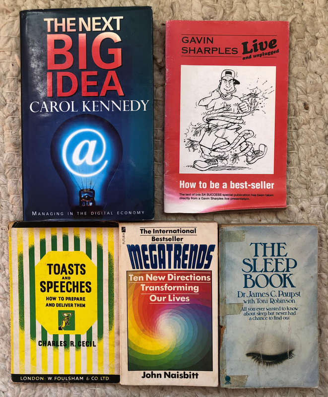 Collection of 5 Books The Next Big Idea by Kennedy Megatrends by Naisbitt The Sleep Book by Paupst..