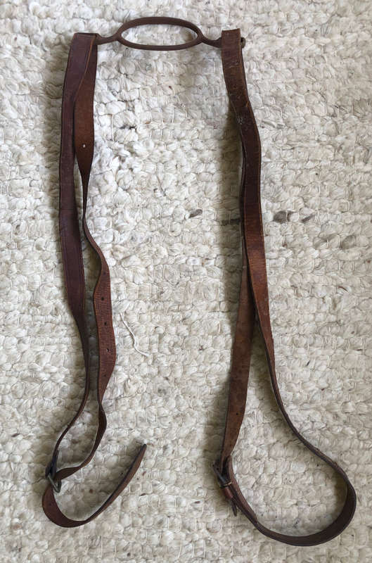 BED ROLL CARRIER ANTIQUE