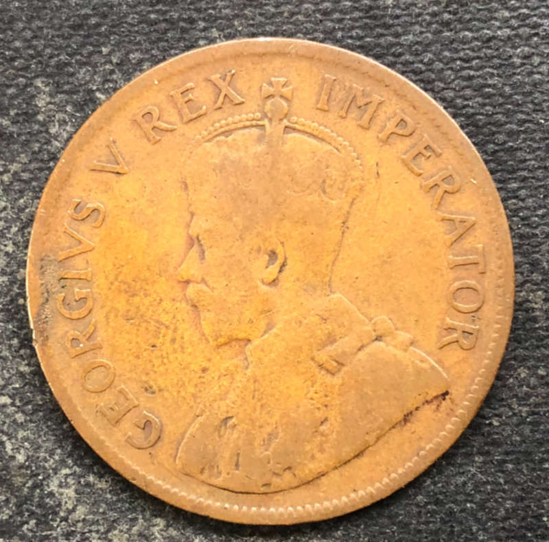 PENNY 1924 UNION OF SOUTH AFRICA