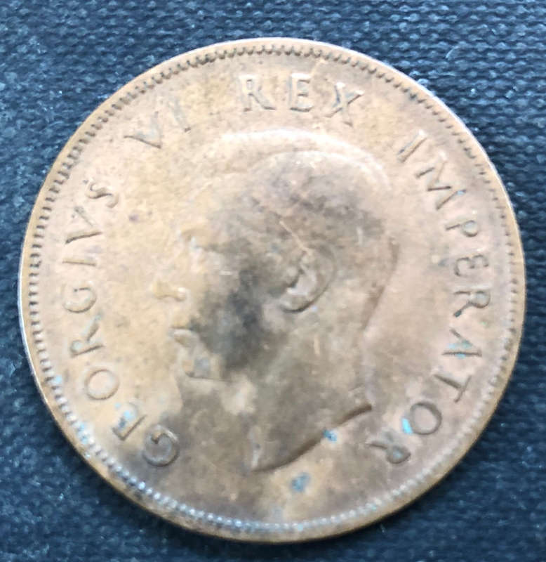 PENNY 1940 NO STAR AFTER DATE UNION OF SOUTH AFRICA