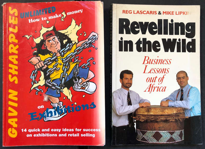 How to make Money by Gavin Sharples Revelling in the Wild by Reg Lascaris and Mike Lipkin 2 Books