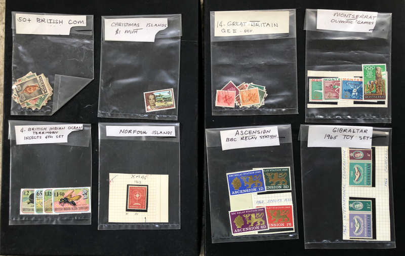 Stamps 17 Packets Sorted by Collector