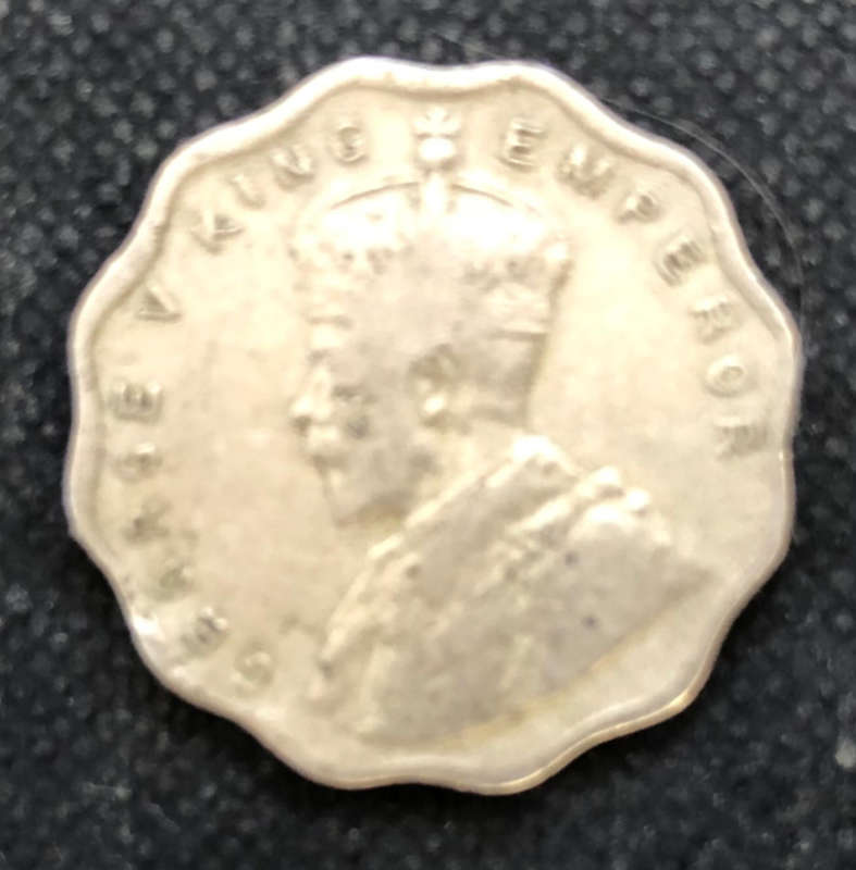 INDIA 1935 ONE ANNA
