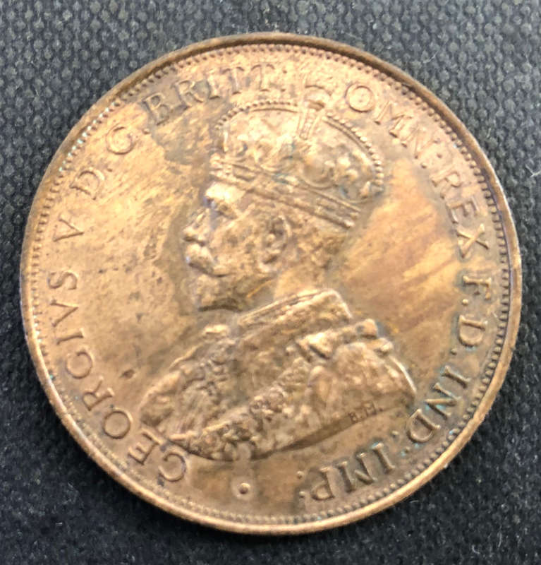 PENNY 1923 - STATE OF JERSEY 1/12 SHILLING