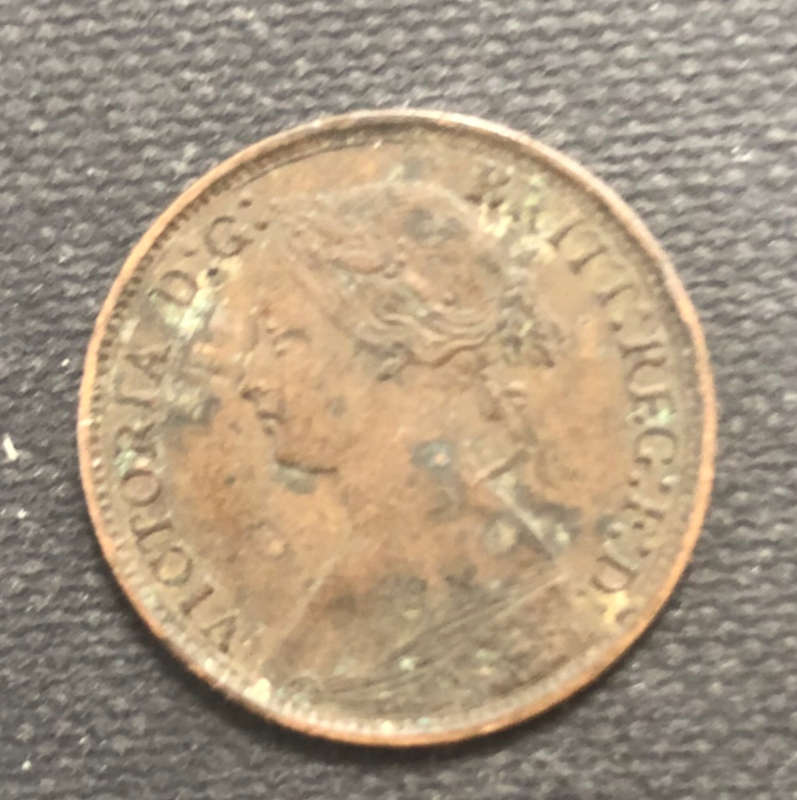 FARTHING 1864 UK