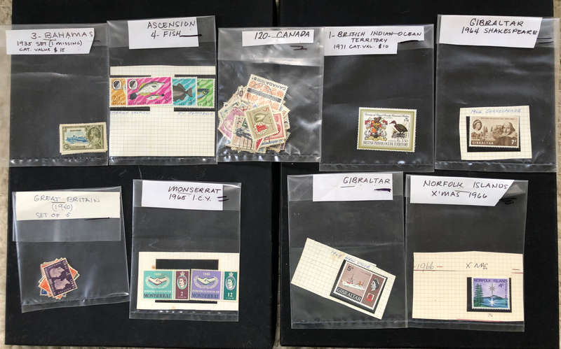Stamps 17 Packets