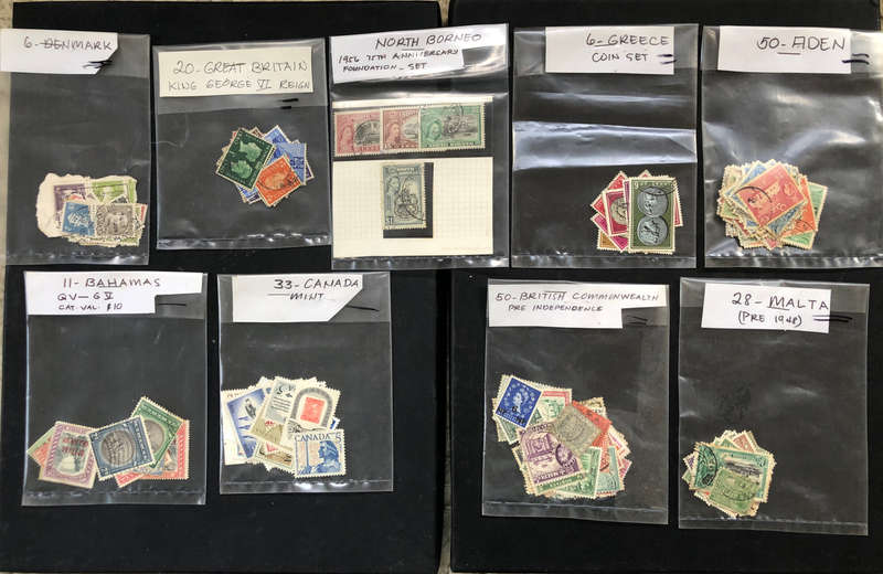 Stamps 17 Packets