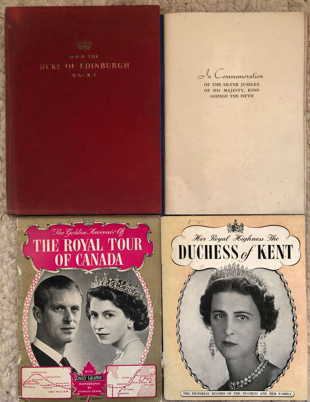 Duke of Edinburgh by Coster Silver Jubilee King George Duchess of Kent Royal Tour of Canada