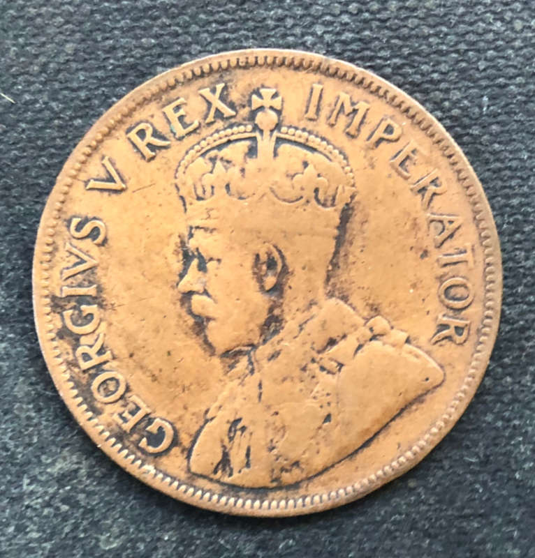 PENNY 1927 UNION OF SOUTH AFRICA