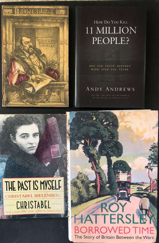 The Past is Myself by Bielenberg Borrowed Time by Hattersley Longleat by and signed by Lady Bath....