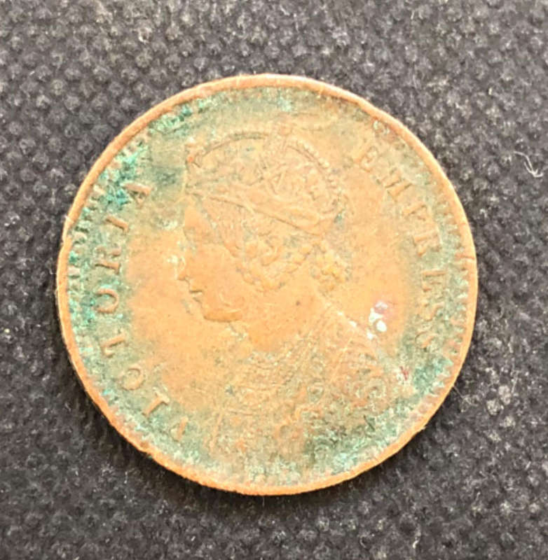 INDIA 1893 1/12 ANNA