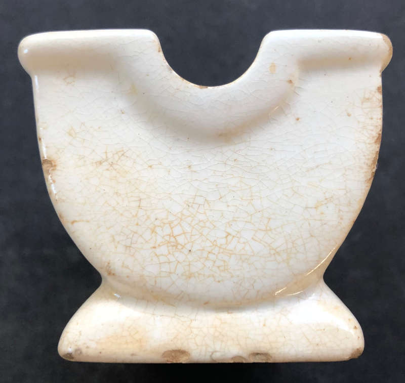 ANTIQUE `THE SERIES` PORCELAIN POSTAGE STAMP BASIN