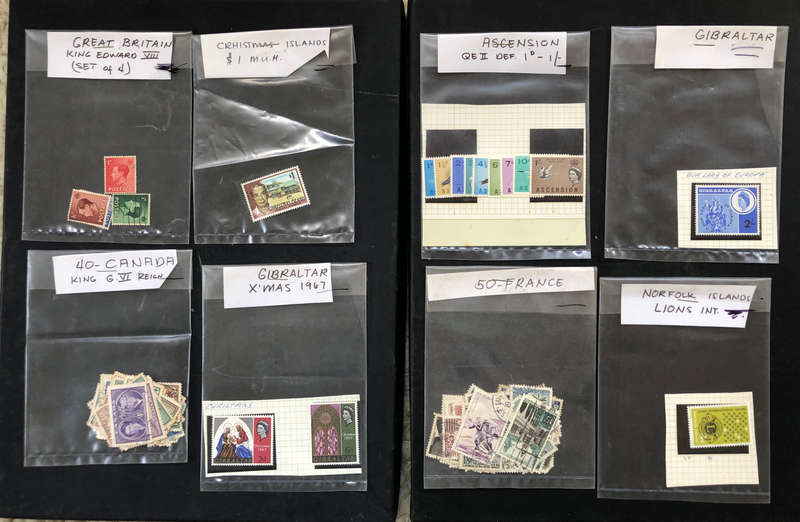 Stamps 17 Packets
