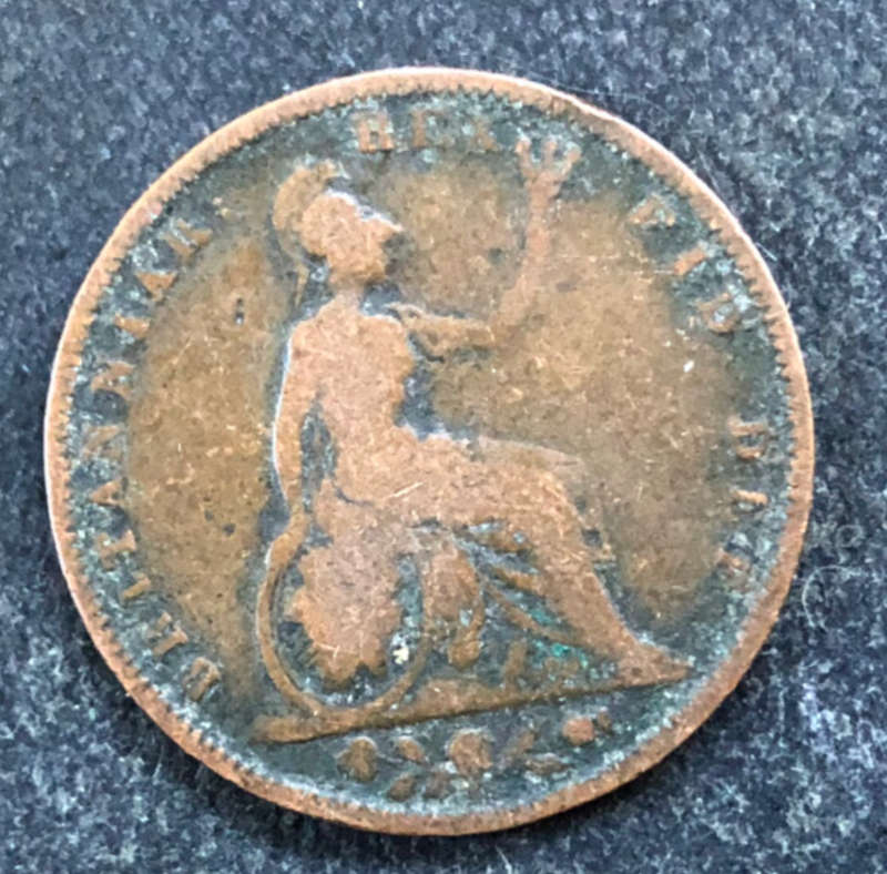 FARTHING 1826 GEORGE IV UK