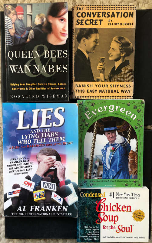 Lies by Franken Queen Bees Wannabees by Wiseman The Conversation Secret by Russell Evergreen........