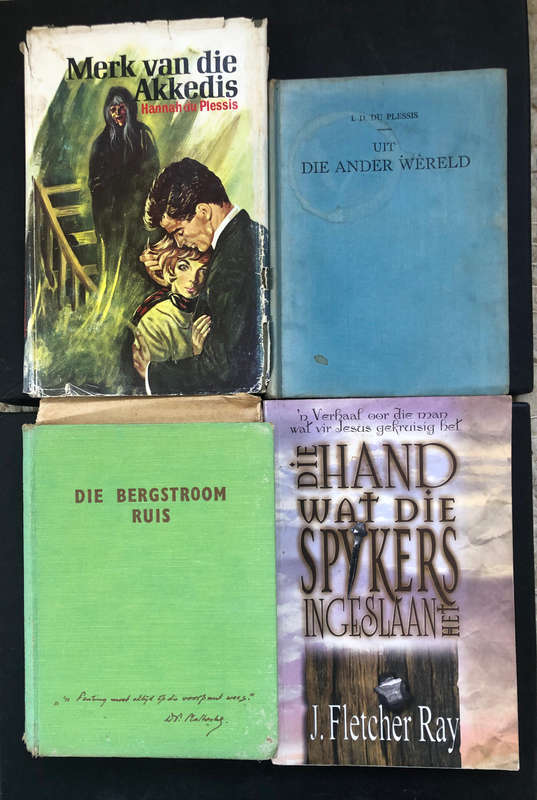 Uit die ander Wereld Die Bergstroom Ruis Merk van die Akkedis Die Hand wat die Spykers ingeslaan het