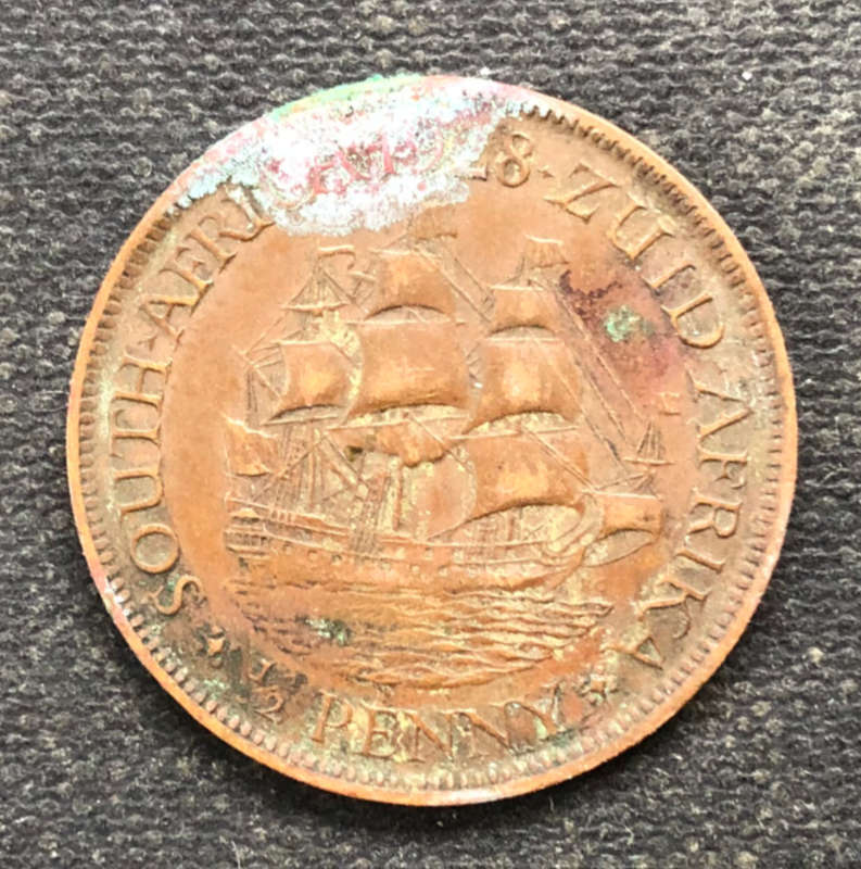 HALF PENNY 1928 UNION OF SOUTH AFRICA