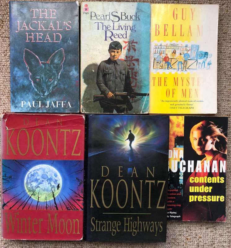 The Living Reed by Buck The Jackals Head by Jaffa The Mystery of Men by Bellamy and 3 other Books...