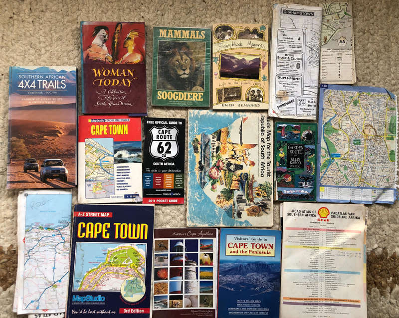 South African 4x4 Trails by White Franschoek Memories by Jennings Woman Today Mammals Road Maps