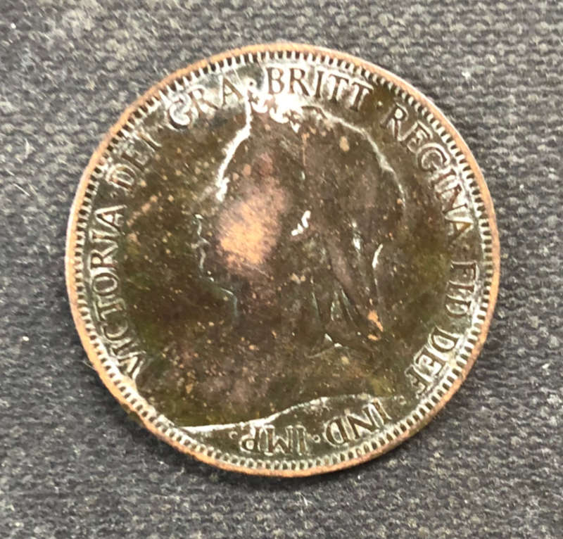 HALF PENNY 1901 BRITISH