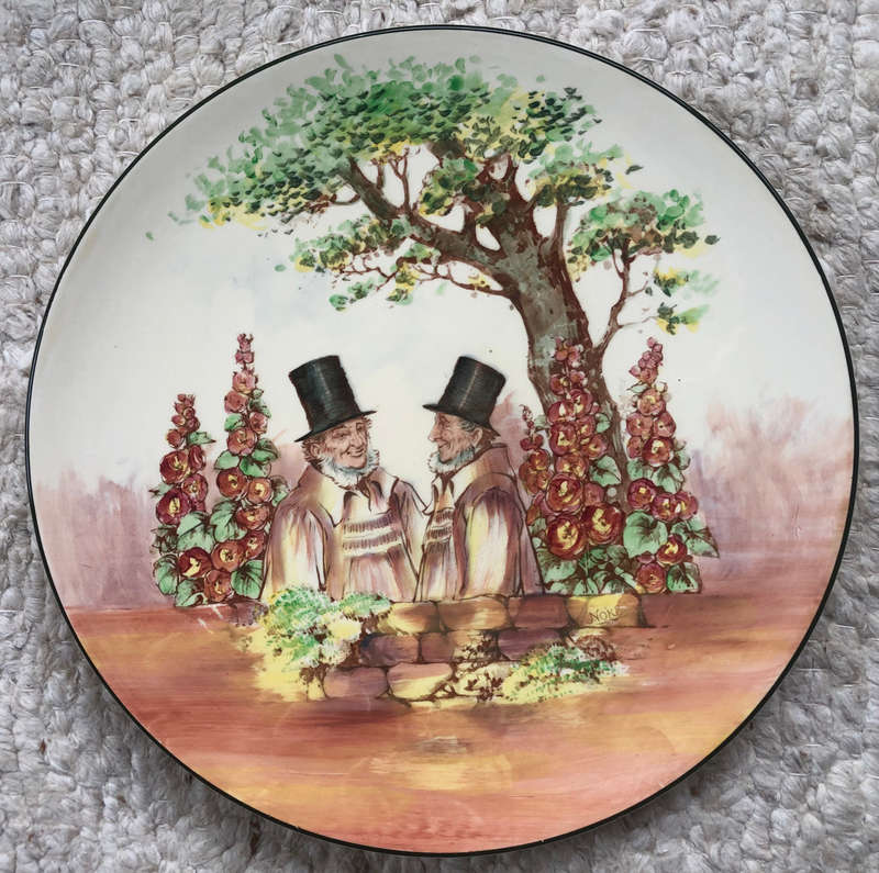 ROYAL DOULTON ZUNDAY ZMOCKS SERIESWARE CHARGER 38,5cm DIAMETER