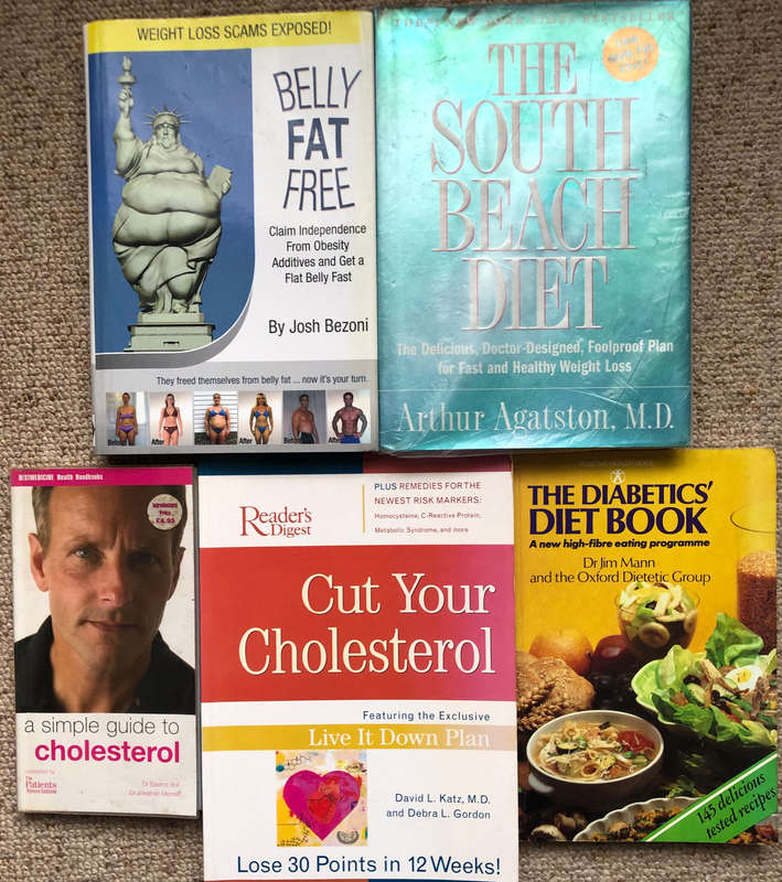 Cut your Cholesterol by Readers Digest Belly Fat Free by Josh Bezoni The Diabetics'Diet Book by.....