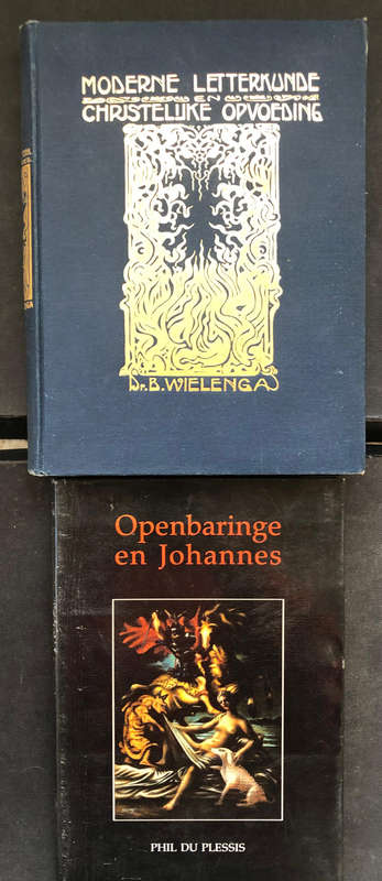 Openbaringe en Johannes deur P du Plessis Geteken deur die Skrywer en Kunstenaar en 1922 Moderne ...