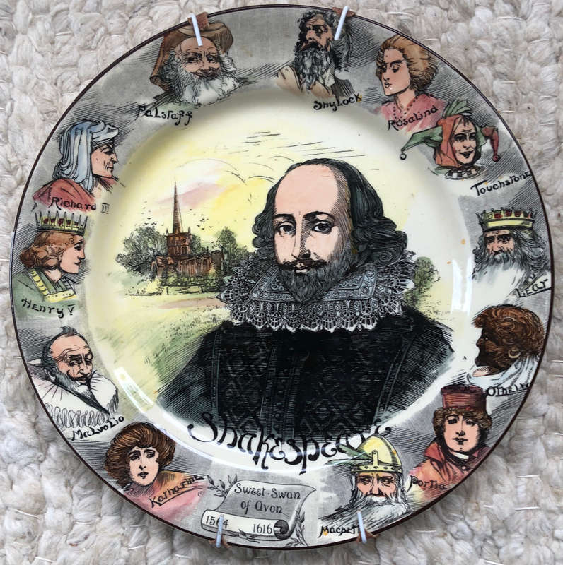 ROYAL DOULTON SHAKESPEARE SERIESWARE PLATE