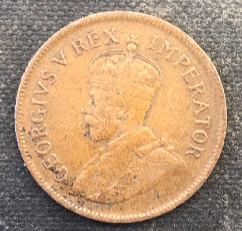 HALF PENNY 1924 UNION OF SOUTH AFRICA