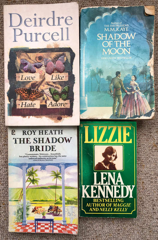 Love Like Hate Adore by Purcell Shadow of the Moon by Kaye The Shadow Bride by Heath Lizzie by......