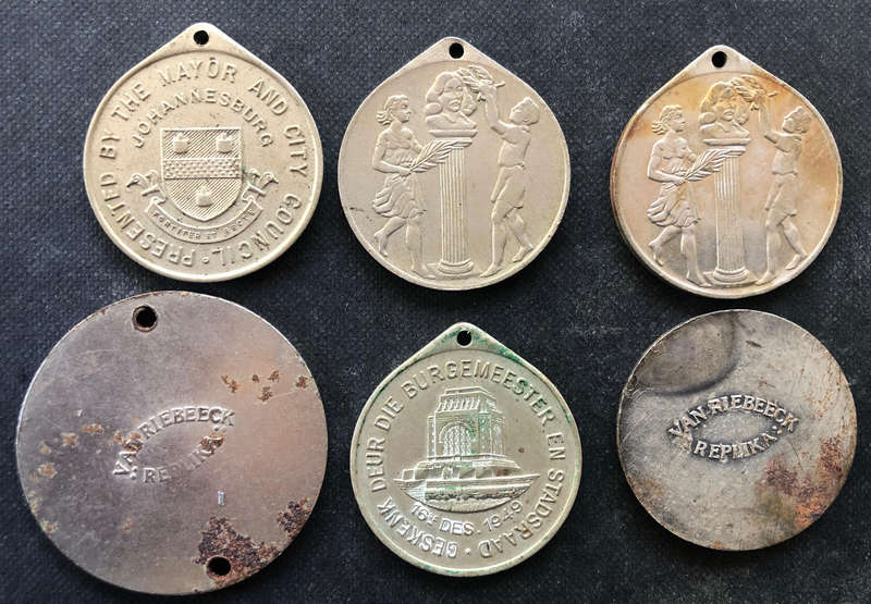Van Riebeeck Medals and Replicas Collection of 6