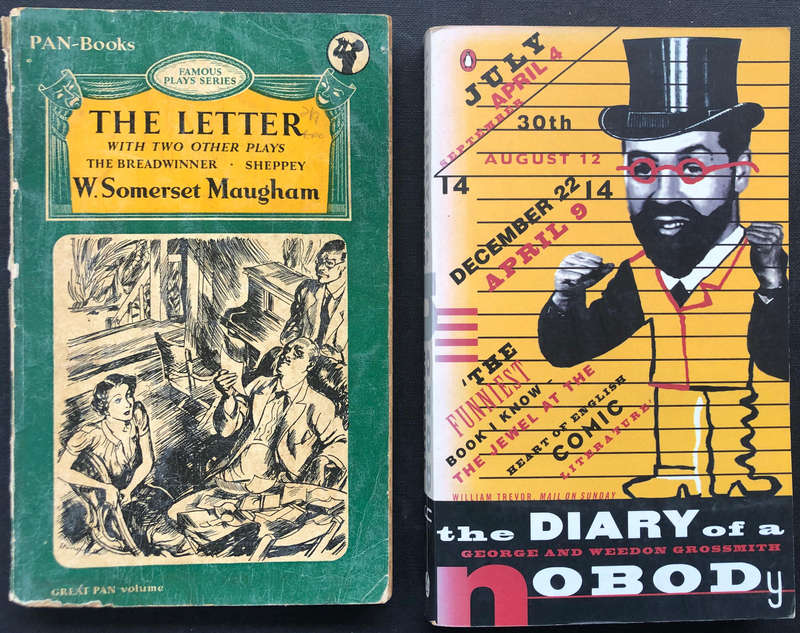 The Diary of a Nobody by George and Weedon Grossmith The Letter by W Somerset Maugham