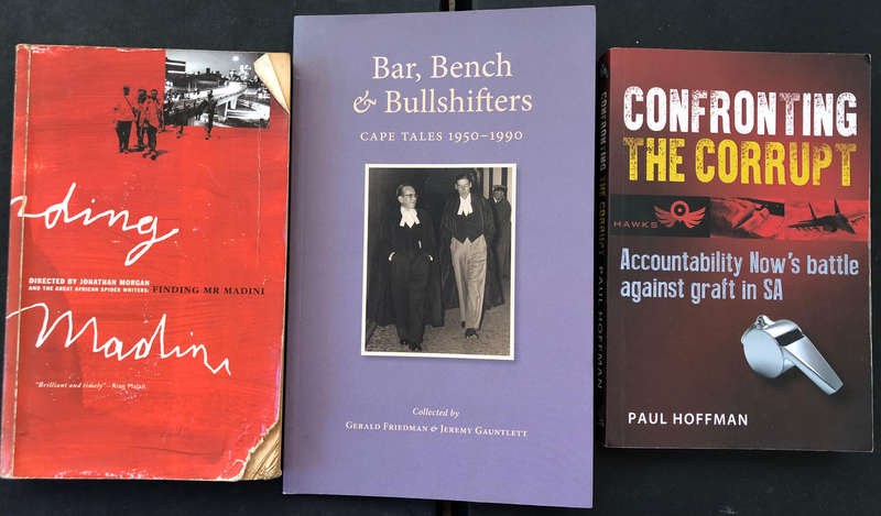 Bar Bench & Bullshifters by Friedman Confronting the Corrupt by Hoffman Finding Mr Madini by Morgan