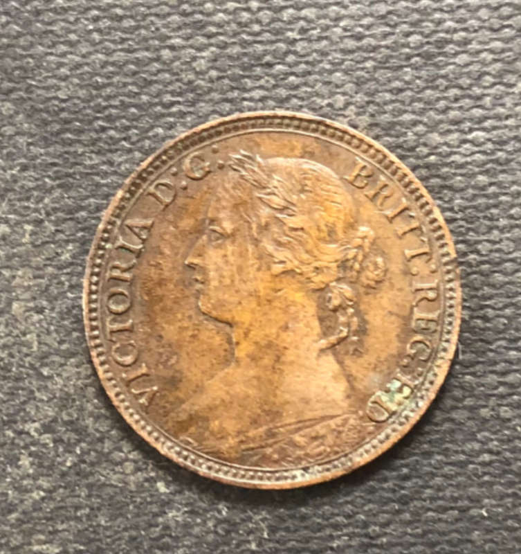 FARTHING 1874 UK