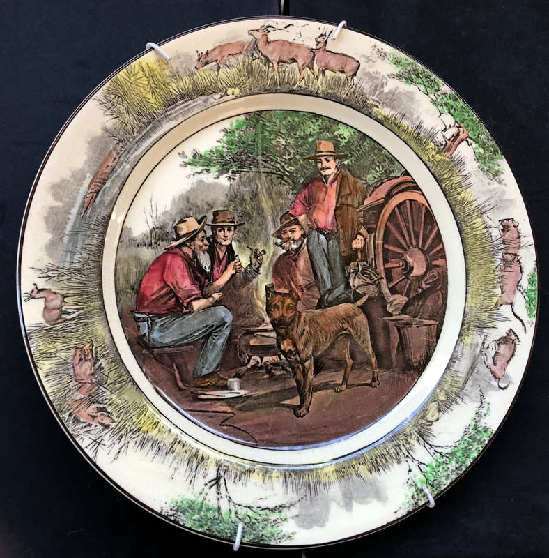 ROYAL DOULTON JOCK OF THE BUSHVELD SERIESWARE RACK PLATE D5464