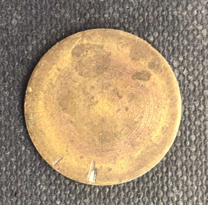 Quarter Penny Farthing SA Mint Error Blank Planchet