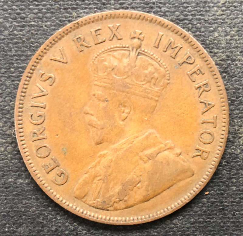 PENNY 1927 UNION OF SOUTH AFRICA