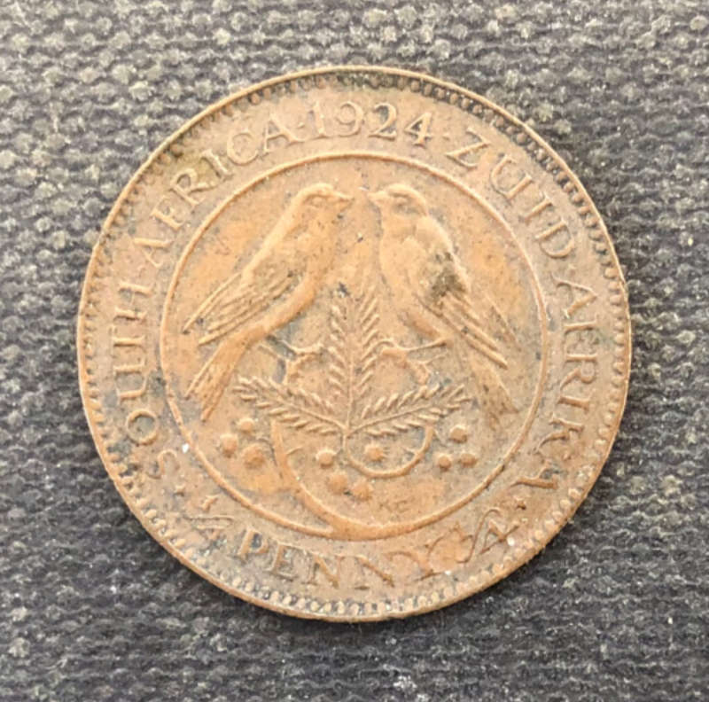 FARTHING 1924 UNION OF SOUTH AFRICA