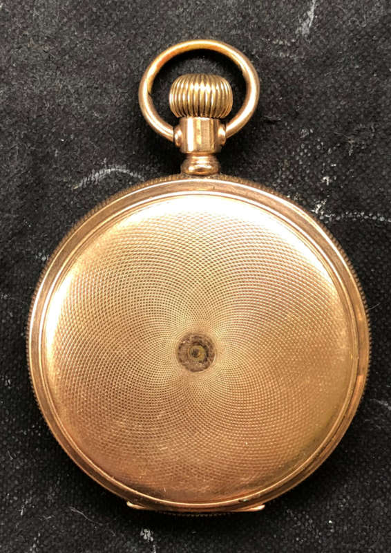 ELGIN GOLD PLATED POCKET WATCH ANTIQUE WORKING CONDITION