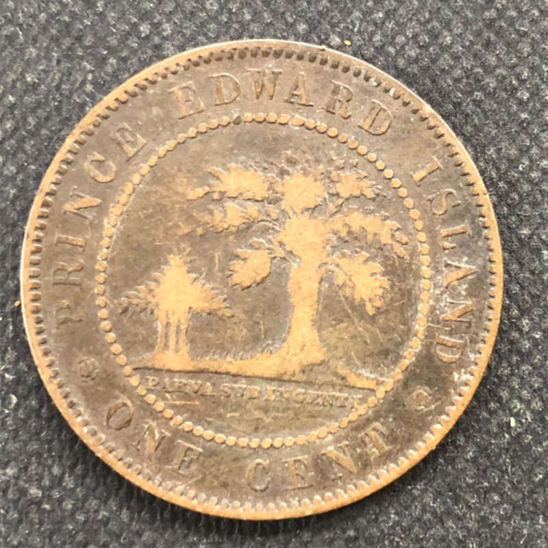 CANADA 1871 PRINCE EDWARD ISLAND  ONE CENT