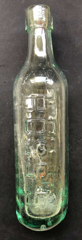 ROSS'S BELFAST GINGER ALE TORPEDO BOTTLE CIRCA 1900