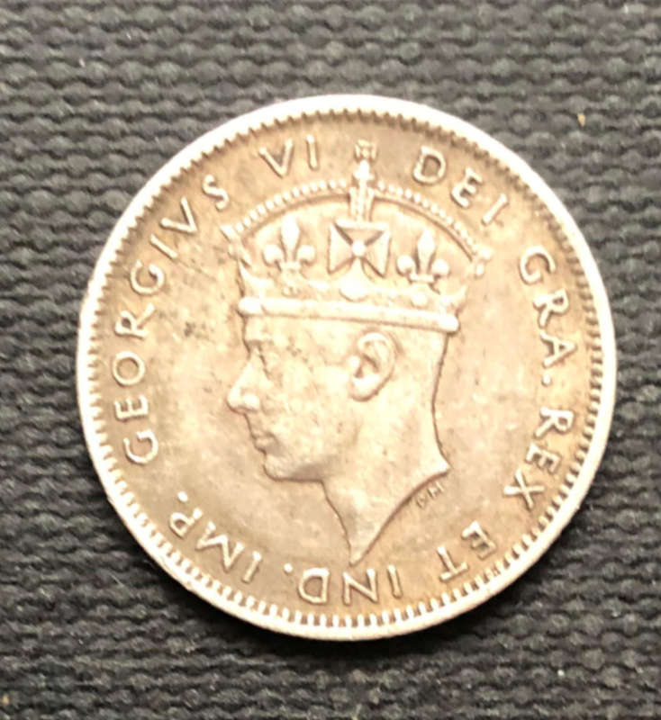 Silver Newfoundland 1940 10 cents Low Mintage Pre-Canada Coins Mint Mark Forgotten