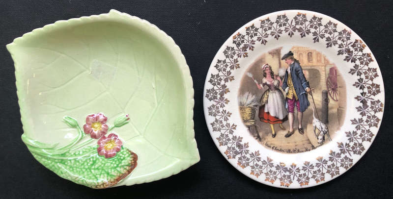 CARLTON WARE AND STAFFS TEASET CO LTD TUNSTALL BUTTER DISHES COLLECTION