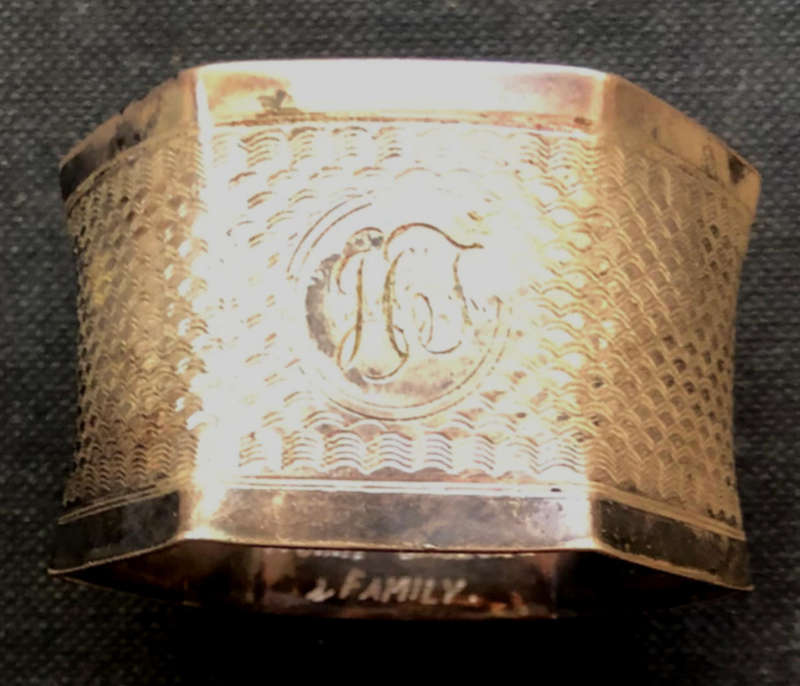 Silver Serviette Ring Hallmarked Birmingham 1931