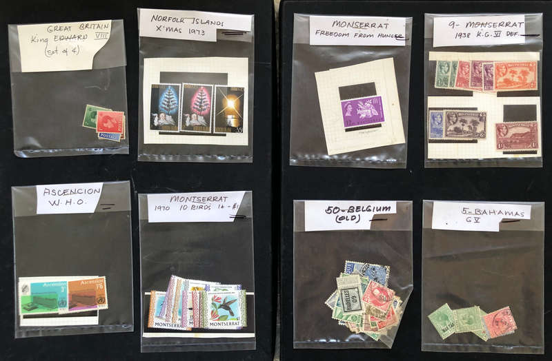 Stamps 16 Packets Sorted by Collector